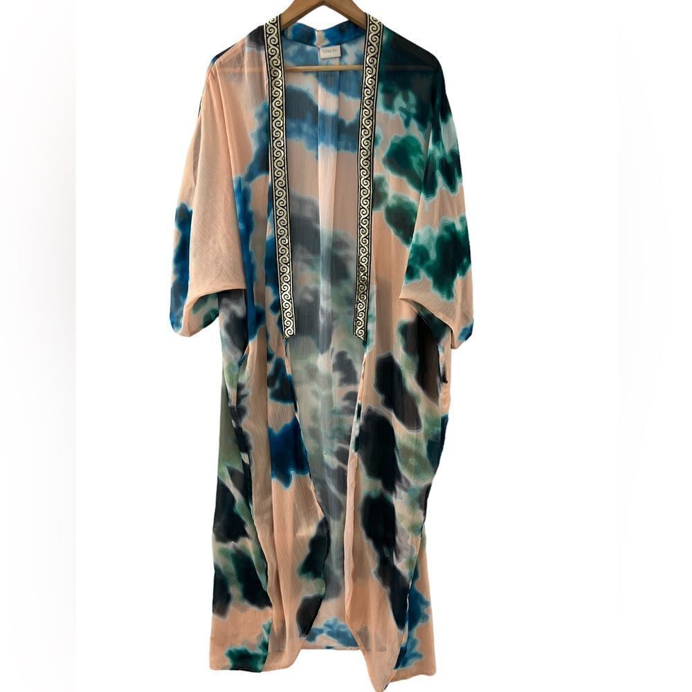 Suki So Tie Dye Kimono Topper - Picture 2 of 10